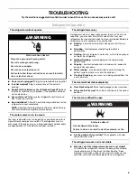 Preview for 9 page of Crosley CS22CFXTB01 User Instructions