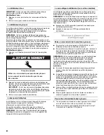 Preview for 20 page of Crosley CS22CFXTB01 User Instructions