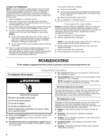 Preview for 8 page of Crosley CS22CFXTS02 User Instructions