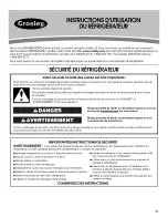 Preview for 13 page of Crosley CS22CFXTS02 User Instructions