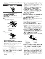 Preview for 8 page of Crosley CS25AFXKQ04 Use & Care Manual