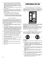 Preview for 10 page of Crosley CS25AFXKQ04 Use & Care Manual