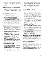 Preview for 21 page of Crosley CS25AFXKQ04 Use & Care Manual