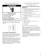 Предварительный просмотр 6 страницы Crosley CT14NKXHN00 Use & Care Manual