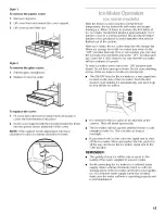 Preview for 15 page of Crosley CT14NKXJN00 Use & Care Manual