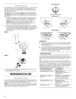 Предварительный просмотр 8 страницы Crosley CT16SKXSQ00 Use & Care Manual