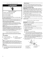 Preview for 4 page of Crosley CT18GKXRQ01 Use & Care Manual