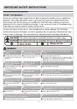 Preview for 3 page of Crosley CTWMHE12B2 Use & Care Manual