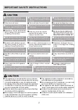 Preview for 4 page of Crosley CTWMHE12B2 Use & Care Manual