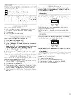 Preview for 11 page of Crosley CUD4000T Use & Care Manual