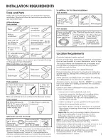 Preview for 3 page of Crosley CUD6710XB0 Installation Instructions Manual