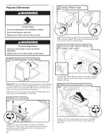 Preview for 10 page of Crosley CUD6710XB0 Installation Instructions Manual