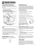 Preview for 9 page of Crosley CW5500W Use & Care Manual