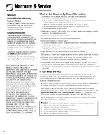 Preview for 12 page of Crosley CW5500W Use & Care Manual