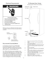 Preview for 5 page of Crosley FFCR17E Use & Care Manual