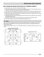 Preview for 11 page of Crosley French Door Bottom Freezer Use & Care Manual