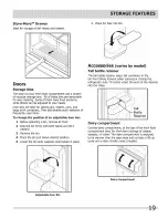 Preview for 19 page of Crosley French Door Bottom Freezer Use & Care Manual