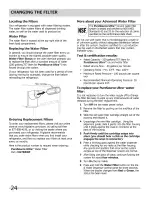 Preview for 24 page of Crosley French Door Bottom Freezer Use & Care Manual