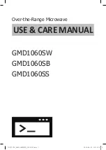 Crosley GMD1060SB Use & Care Manual preview