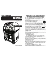 Crosley iJuke Premier CR1702A User Manual preview