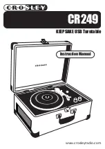 Crosley KEEPSAKE CR249 Instruction Manual preview