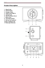 Preview for 4 page of Crosley Lewis CR3038A Instruction Manual