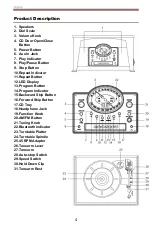 Preview for 4 page of Crosley Medley CR7015A Instruction Manual