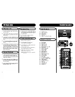 Preview for 4 page of Crosley Memory Master CR2401A Instruction Manual