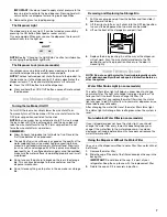 Предварительный просмотр 7 страницы Crosley Refrigerator Use & Care Manual