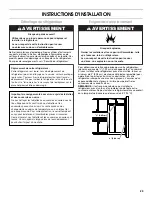 Предварительный просмотр 29 страницы Crosley Refrigerator Use & Care Manual