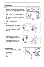 Предварительный просмотр 5 страницы Crosley S100A Instruction Manual