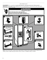 Preview for 6 page of Crosley SIDE BY SIDE REFRIGERATOR Use & Care Manual