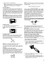 Preview for 11 page of Crosley SIDE BY SIDE REFRIGERATOR Use & Care Manual