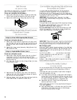 Preview for 14 page of Crosley SIDE BY SIDE REFRIGERATOR Use & Care Manual