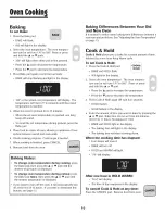 Предварительный просмотр 11 страницы Crosley Smoothtop Electric Range User Manual