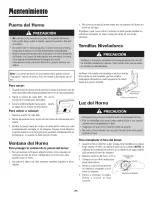 Предварительный просмотр 72 страницы Crosley Smoothtop Electric Range User Manual