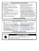 Preview for 10 page of Crosley TUD8700XS User Instructions