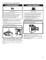 Предварительный просмотр 19 страницы Crosley W10096992A Use And Care Manual