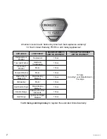 Preview for 2 page of Crosley XFE26J Owner'S Manual And Installation Instructions