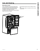 Preview for 15 page of Crosley XFE26J Owner'S Manual And Installation Instructions