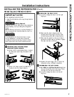 Preview for 21 page of Crosley XFE26J Owner'S Manual And Installation Instructions