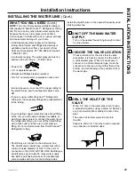 Preview for 29 page of Crosley XFE26J Owner'S Manual And Installation Instructions