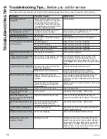 Preview for 34 page of Crosley XFE26J Owner'S Manual And Installation Instructions