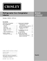 Preview for 41 page of Crosley XFE26J Owner'S Manual And Installation Instructions