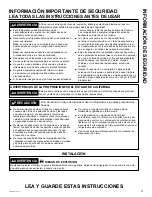 Preview for 43 page of Crosley XFE26J Owner'S Manual And Installation Instructions