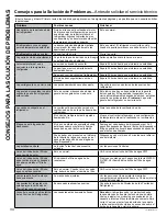 Preview for 74 page of Crosley XFE26J Owner'S Manual And Installation Instructions