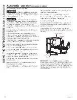 Preview for 8 page of Crosley XRE Owner'S Manual And Installation Instructions