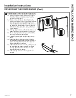 Preview for 17 page of Crosley XRE Owner'S Manual And Installation Instructions