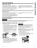 Preview for 15 page of Crosley XSS23G Owner'S Manual And Installation Instructions