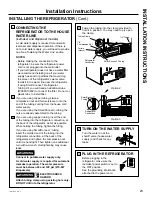 Preview for 23 page of Crosley XSS23G Owner'S Manual And Installation Instructions